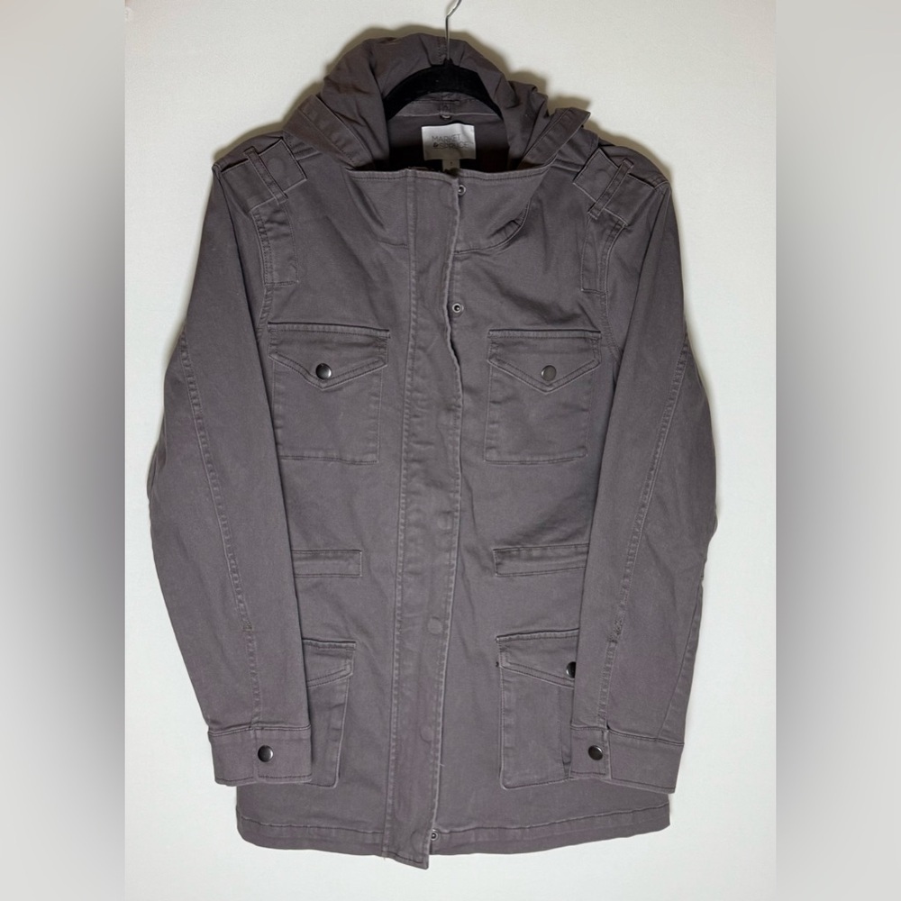 Market & Spruce military style jacket • women’s small
